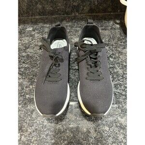 Clarks Circuit Tie Sneakers Women's Size 10 Black Slip On Shoes Casual Athletic